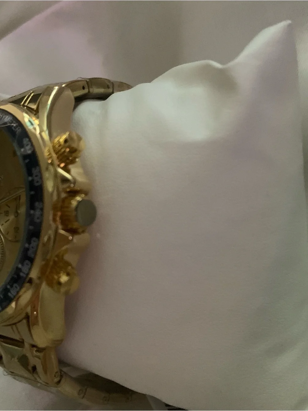 Montres Prestige gold color watch nwt
